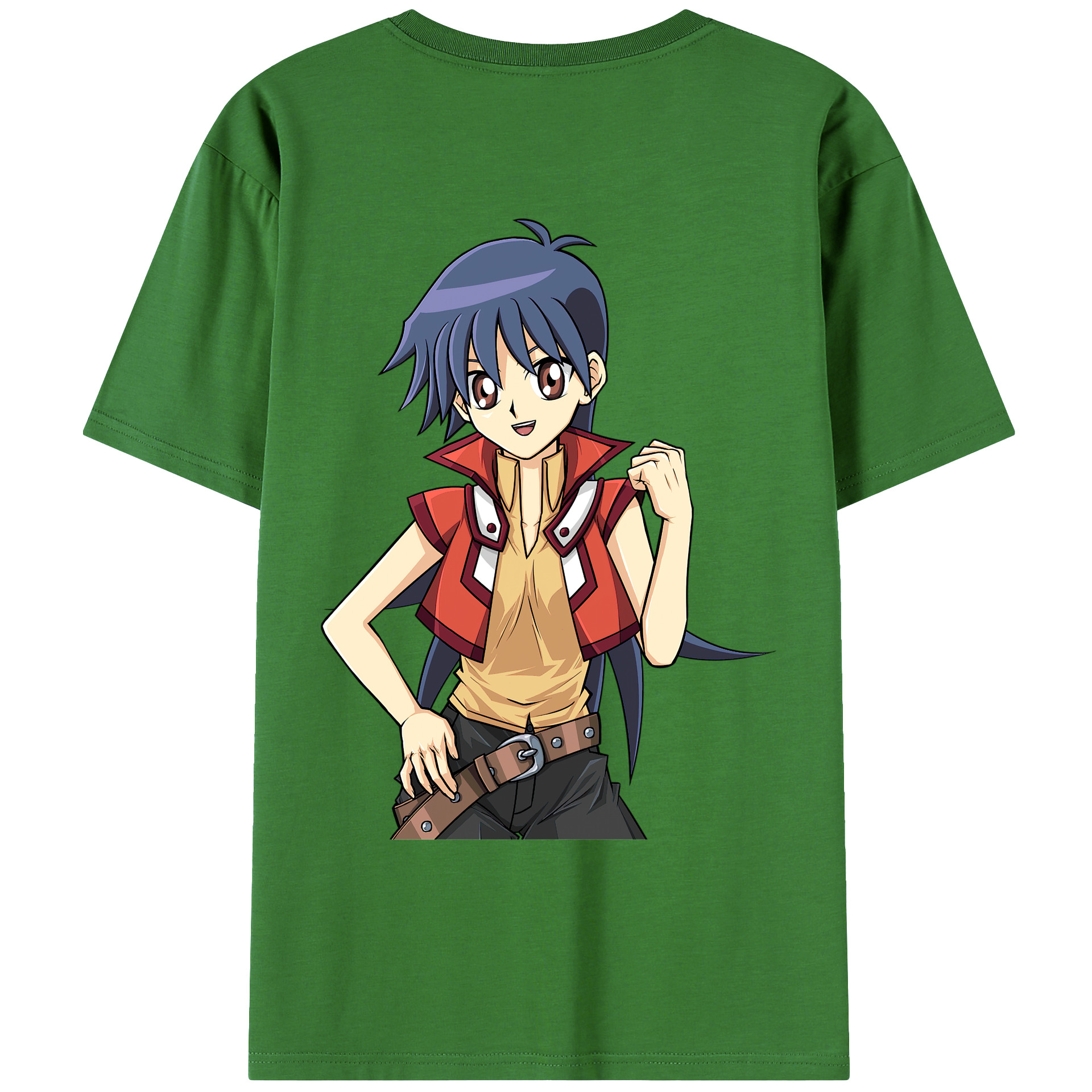 遊☆戯☆王 Yu-Gi-Oh! レディース半袖Tシャツ(バックプリント)
